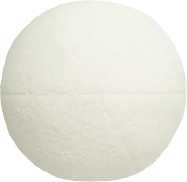 Rafa 9" Accent Pillow - Cream Shearling