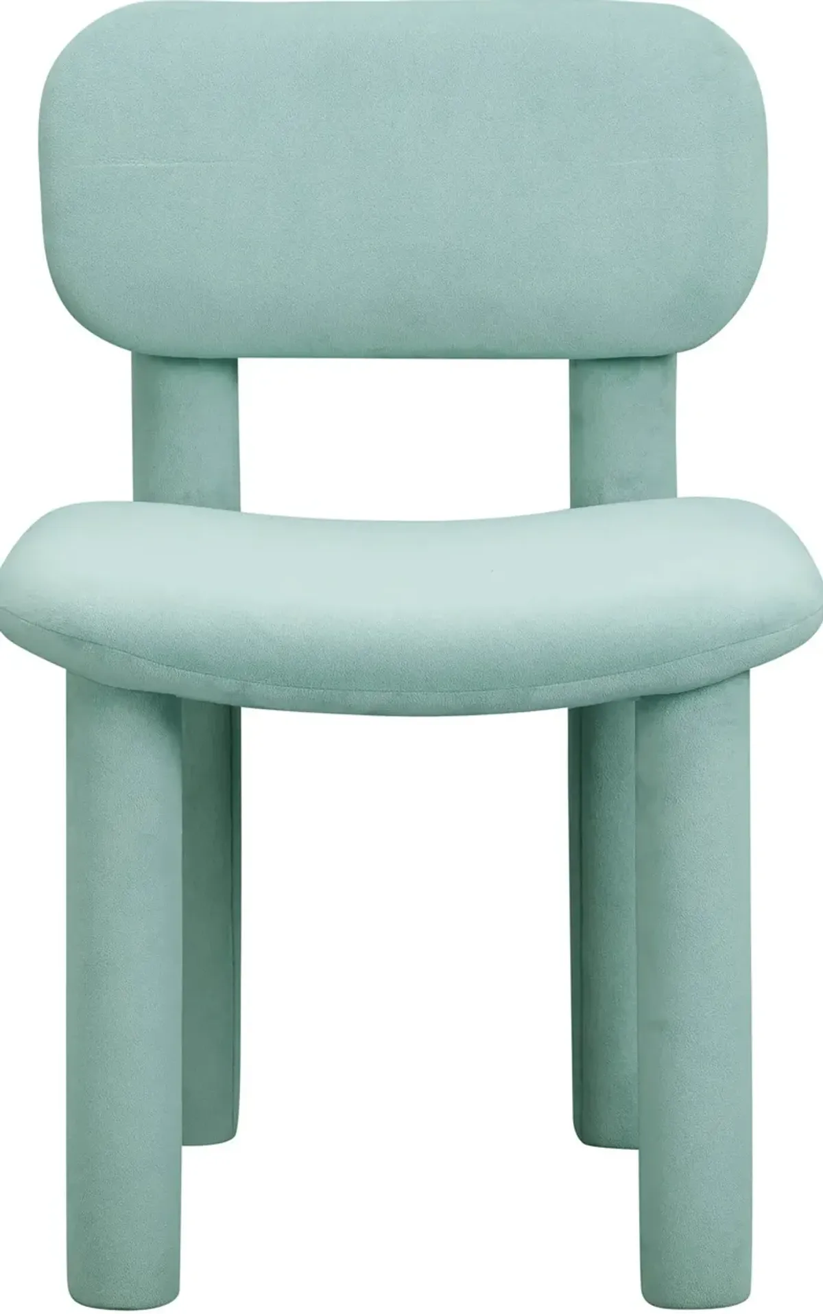 Cassini Dining Chair - Pale Blue Velvet