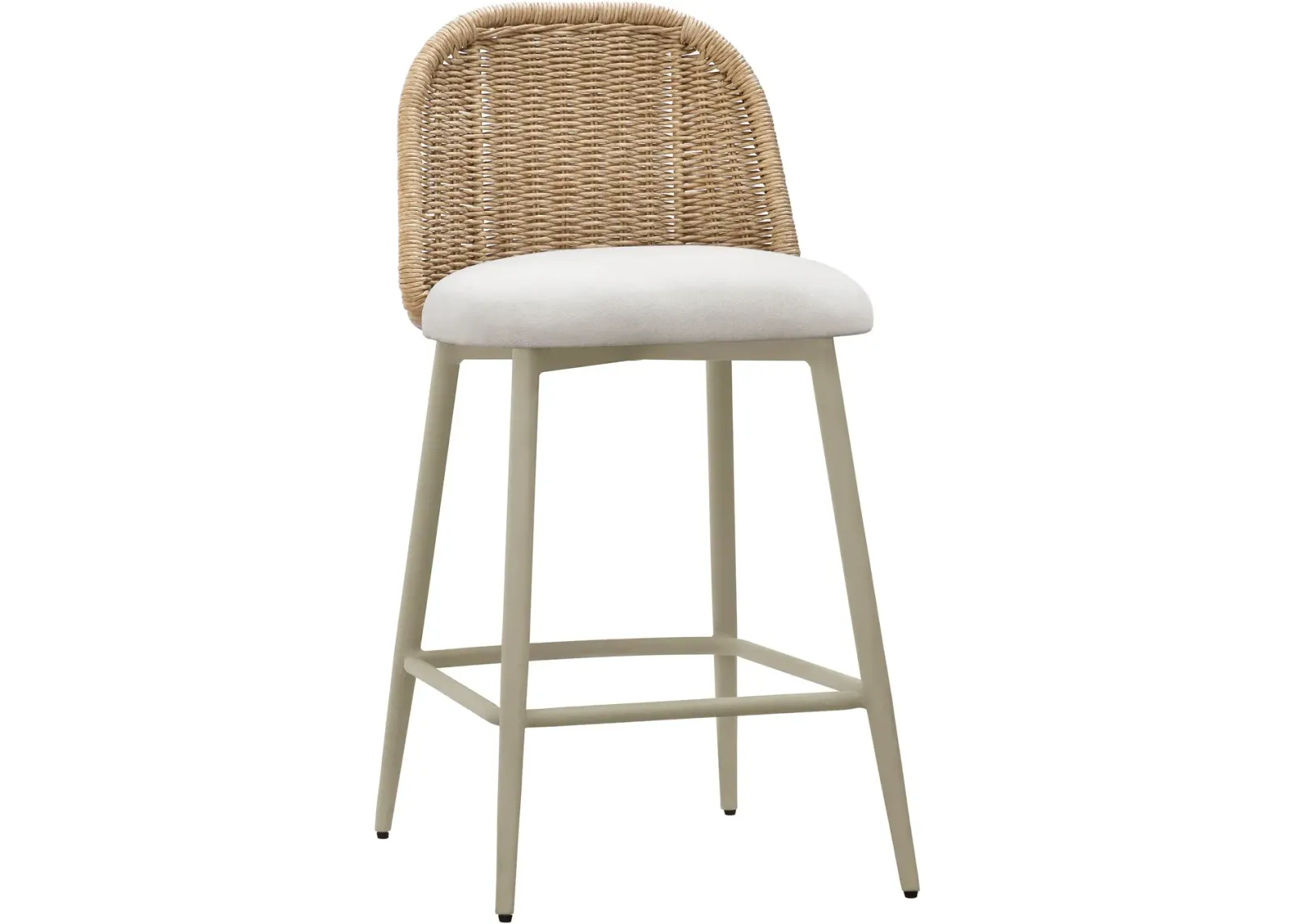 Shorefront Outdoor Counter-Height Stool