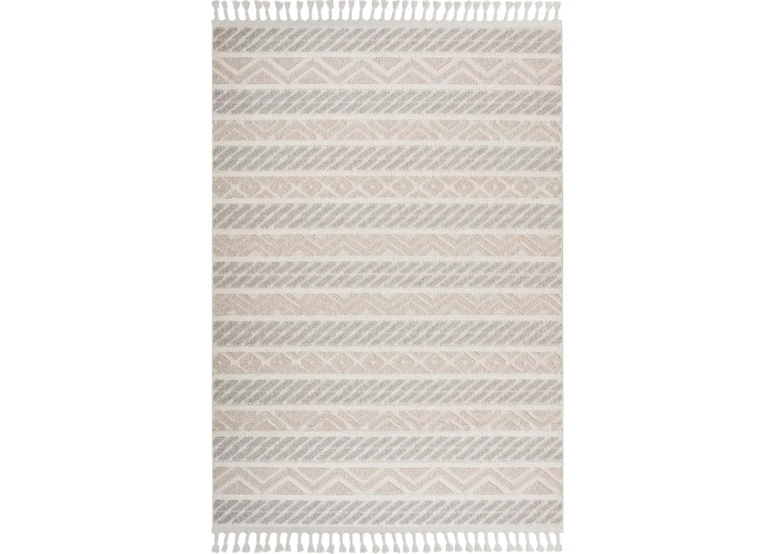 Acacia 8' x 10' Area Rug - Beige/White