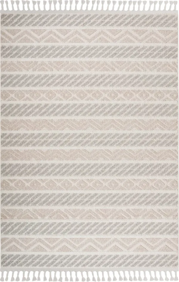 Acacia 8' x 10' Area Rug - Beige/White