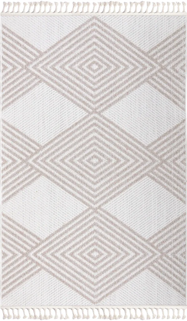 Cassia 8' x 10' Area Rug - Beige/White