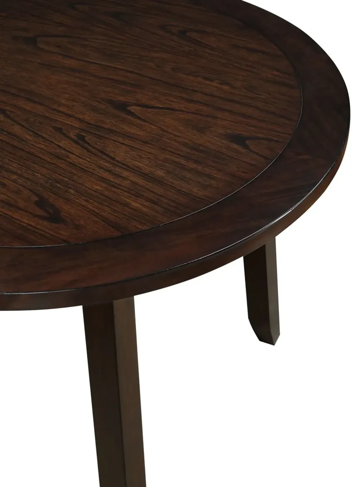 Leandra Round Dining Table and 4 Dining Chairs