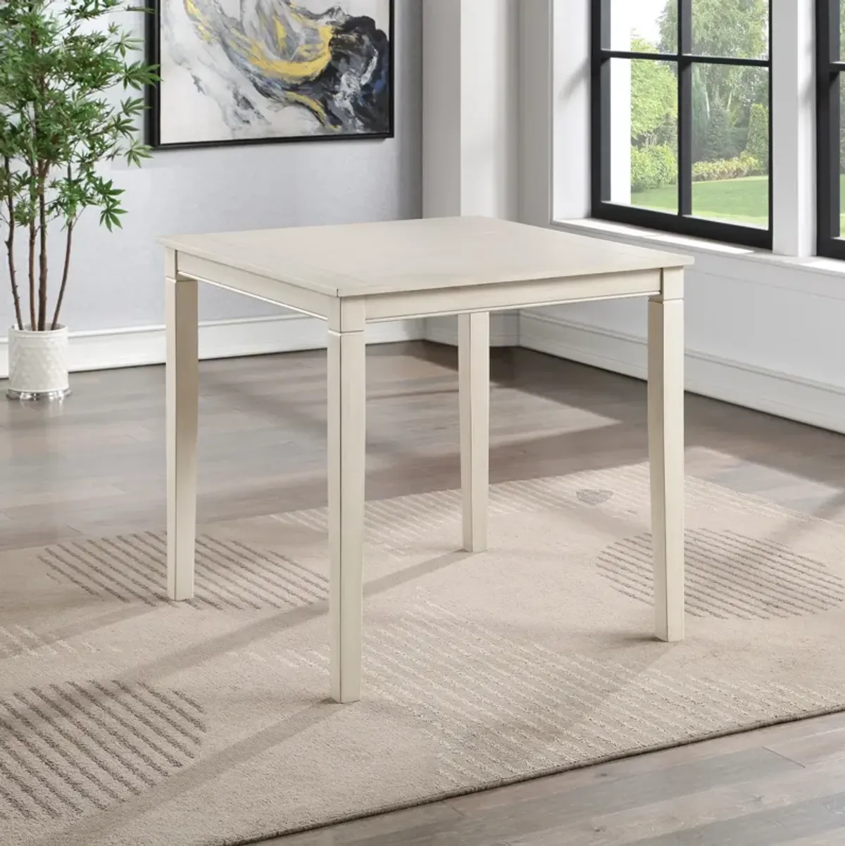 Verity Counter-Height Dining Table and 4 Stools