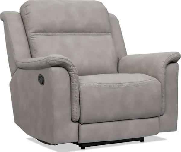 Legacy Manual Recliner - Gray