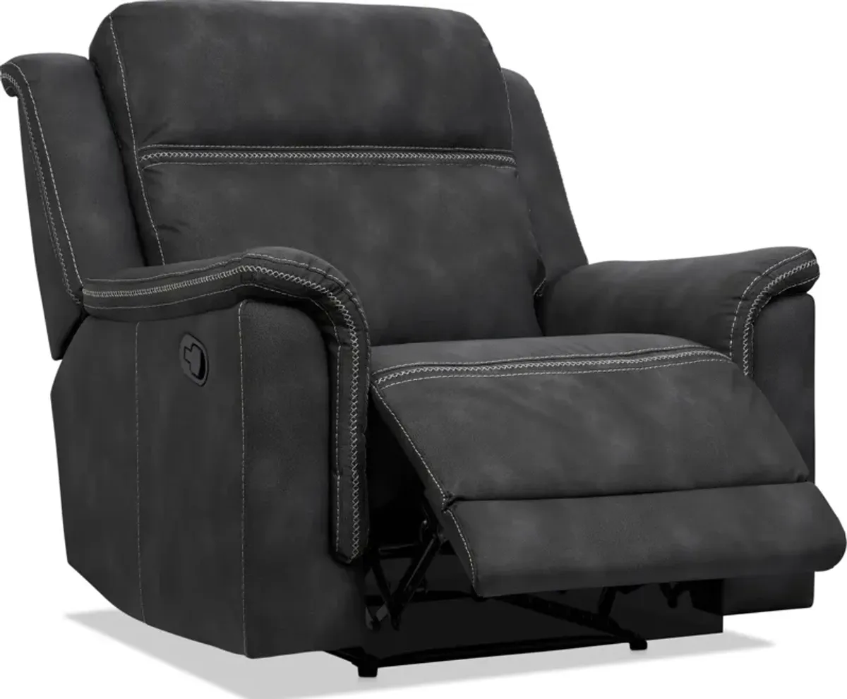 Legacy Manual Recliner - Black