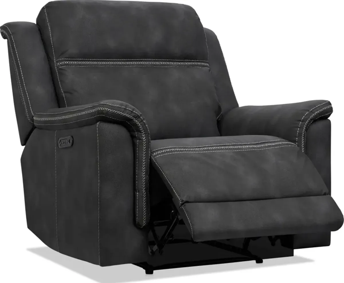 Legacy Dual-Power Recliner - Black