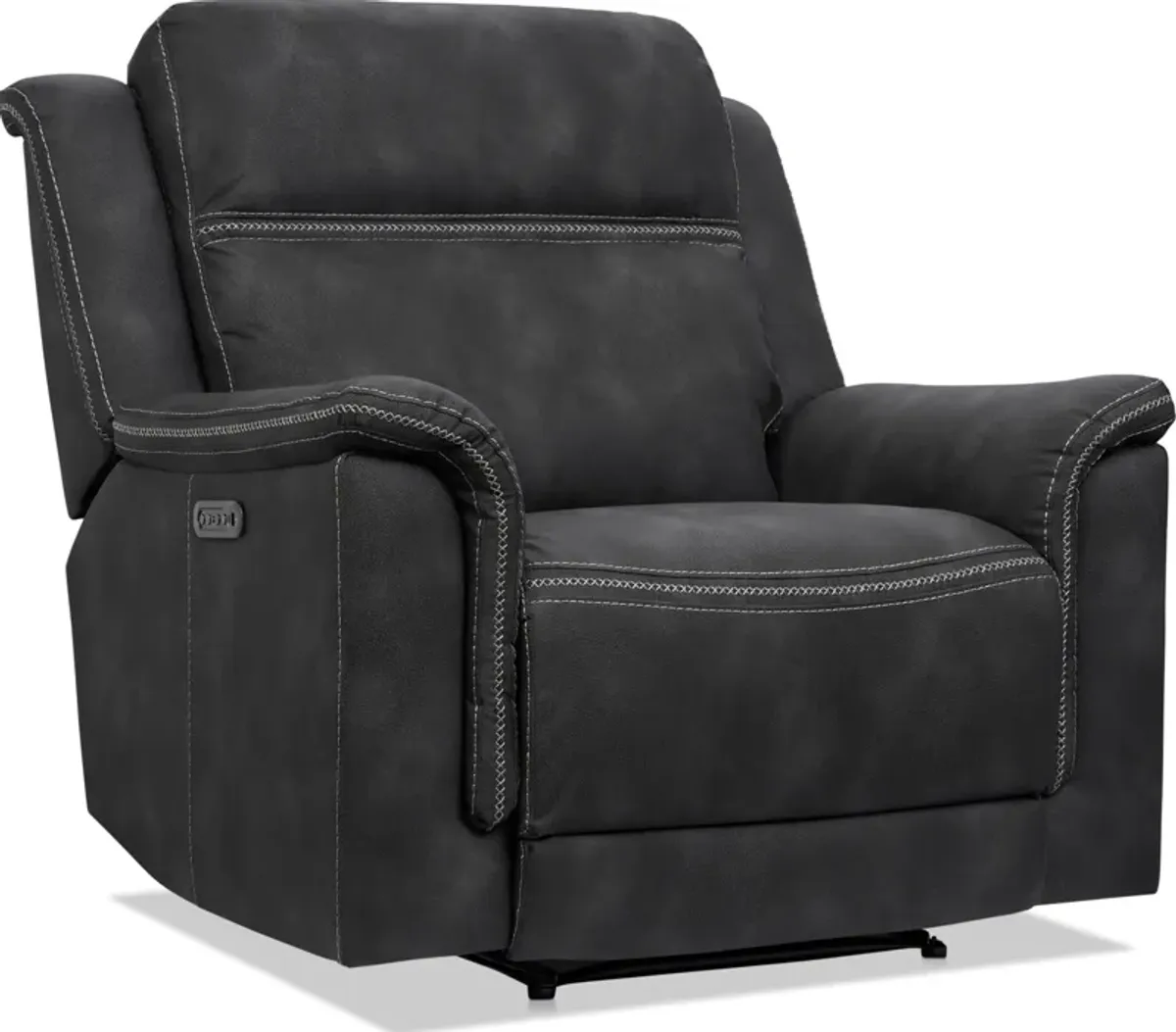 Legacy Dual-Power Recliner - Black