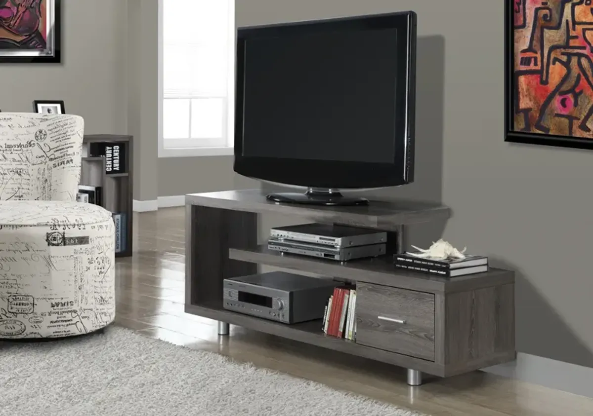 Amado 60" TV Stand - Gray