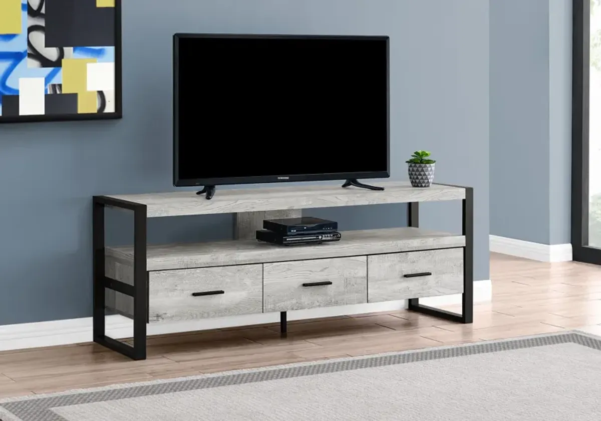 Teasley 60" TV Stand - Gray