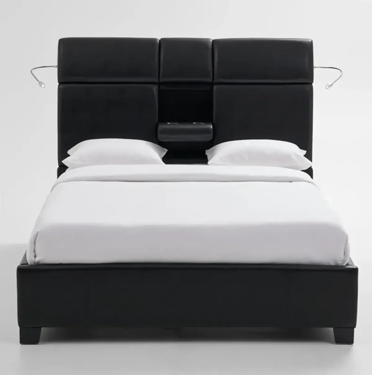 Eclipse Upholstered Queen Bed with Bluetooth® Speakers