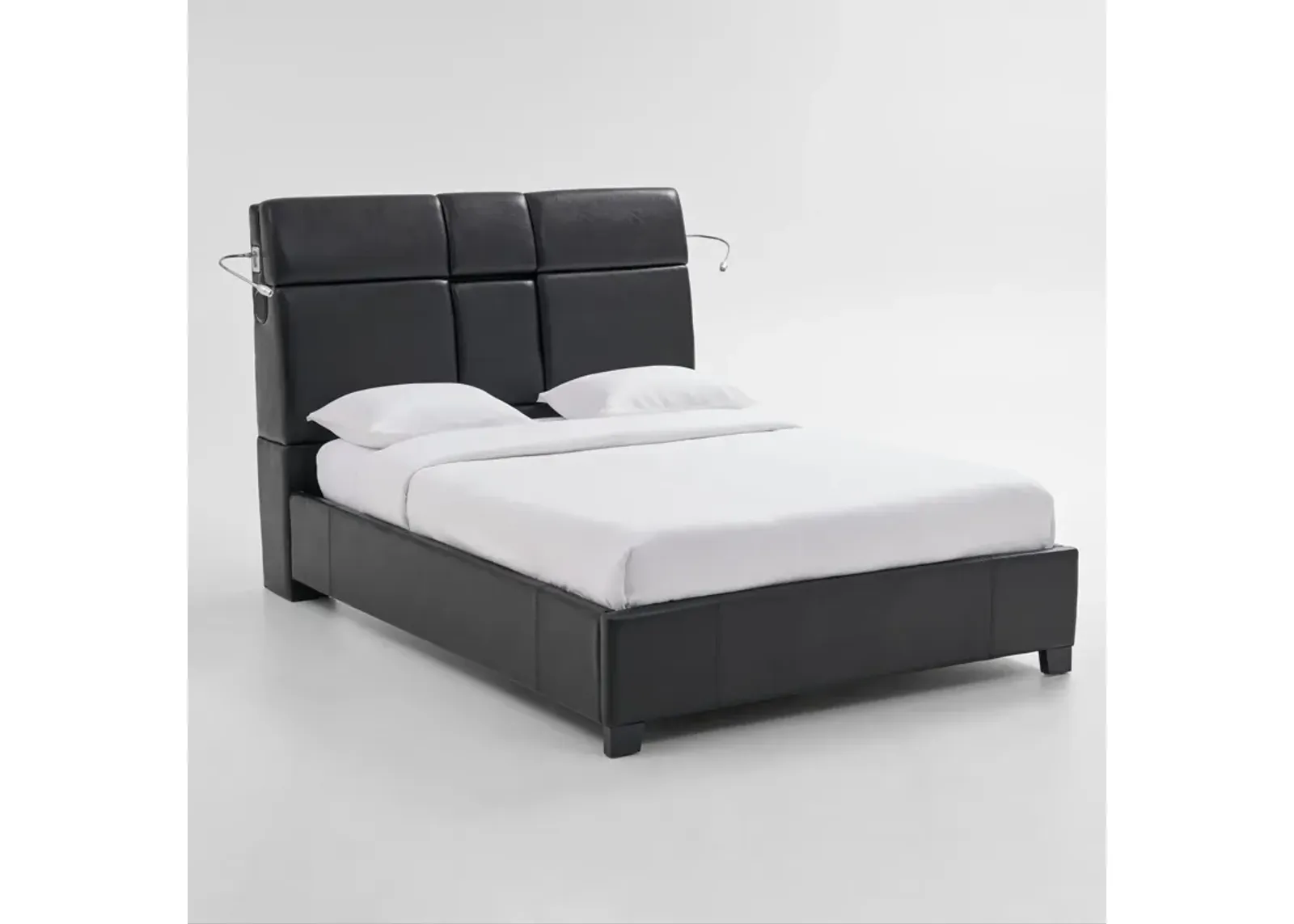 Eclipse Upholstered King Bed with Bluetooth® Speakers