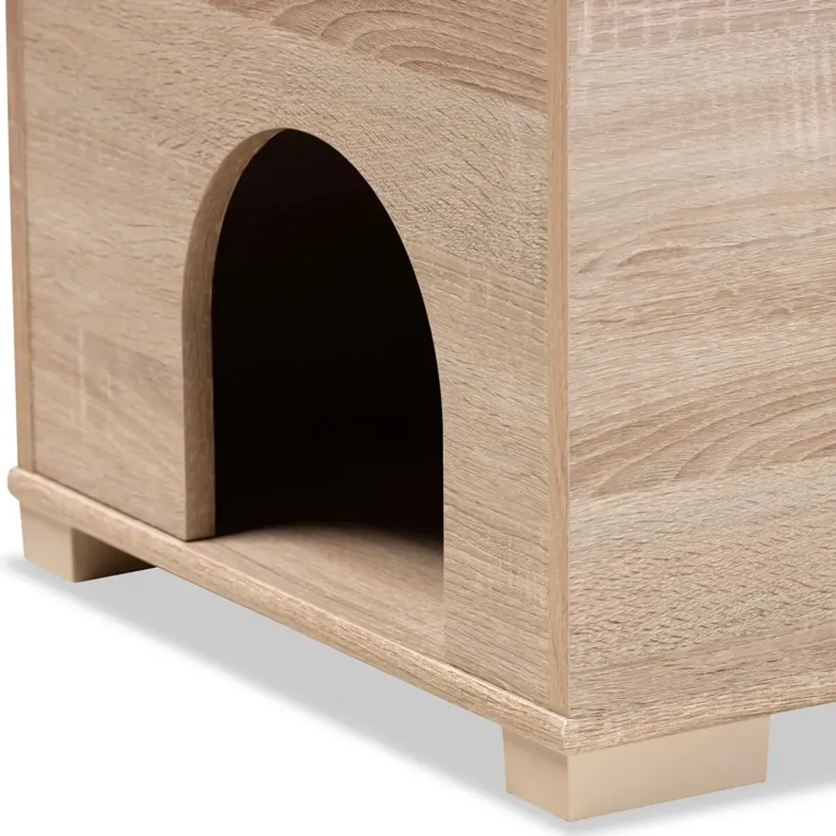 Ziggy Litter Box Enclosure - Oak