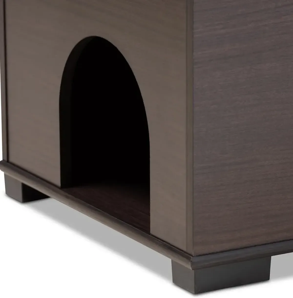 Ziggy Litter Box Enclosure - Dark Brown