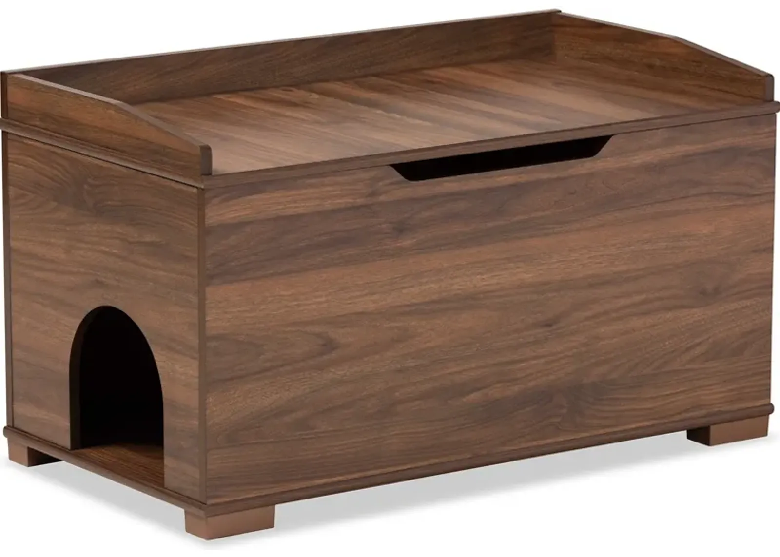 Ziggy Litter Box Enclosure - Walnut