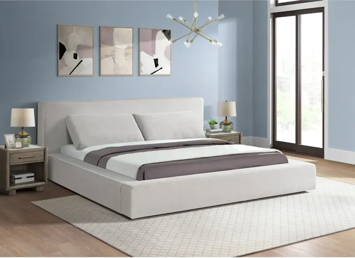 Ambrosia Upholstered King Bed