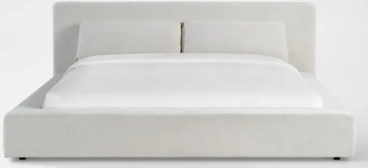 Ambrosia Upholstered King Bed