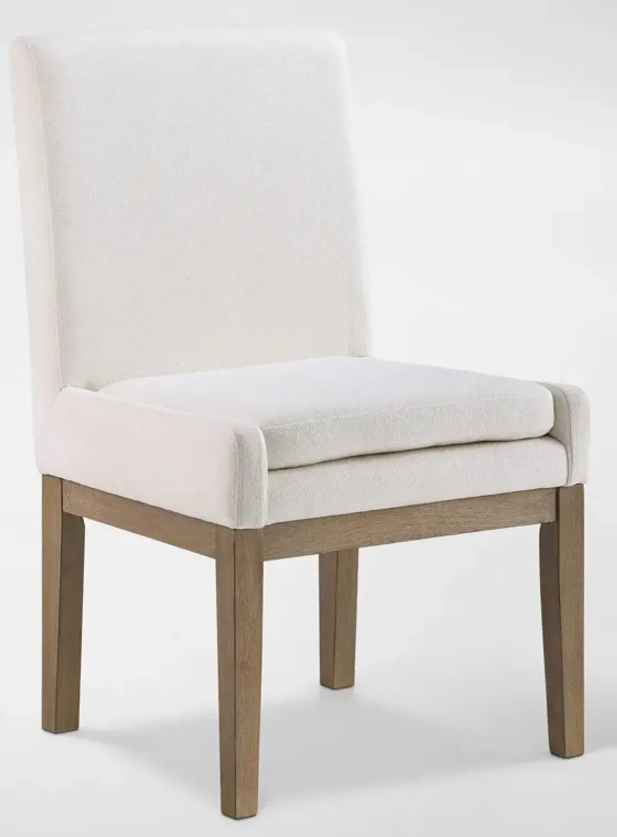 Auburn Host Chair - White/Natural Legs