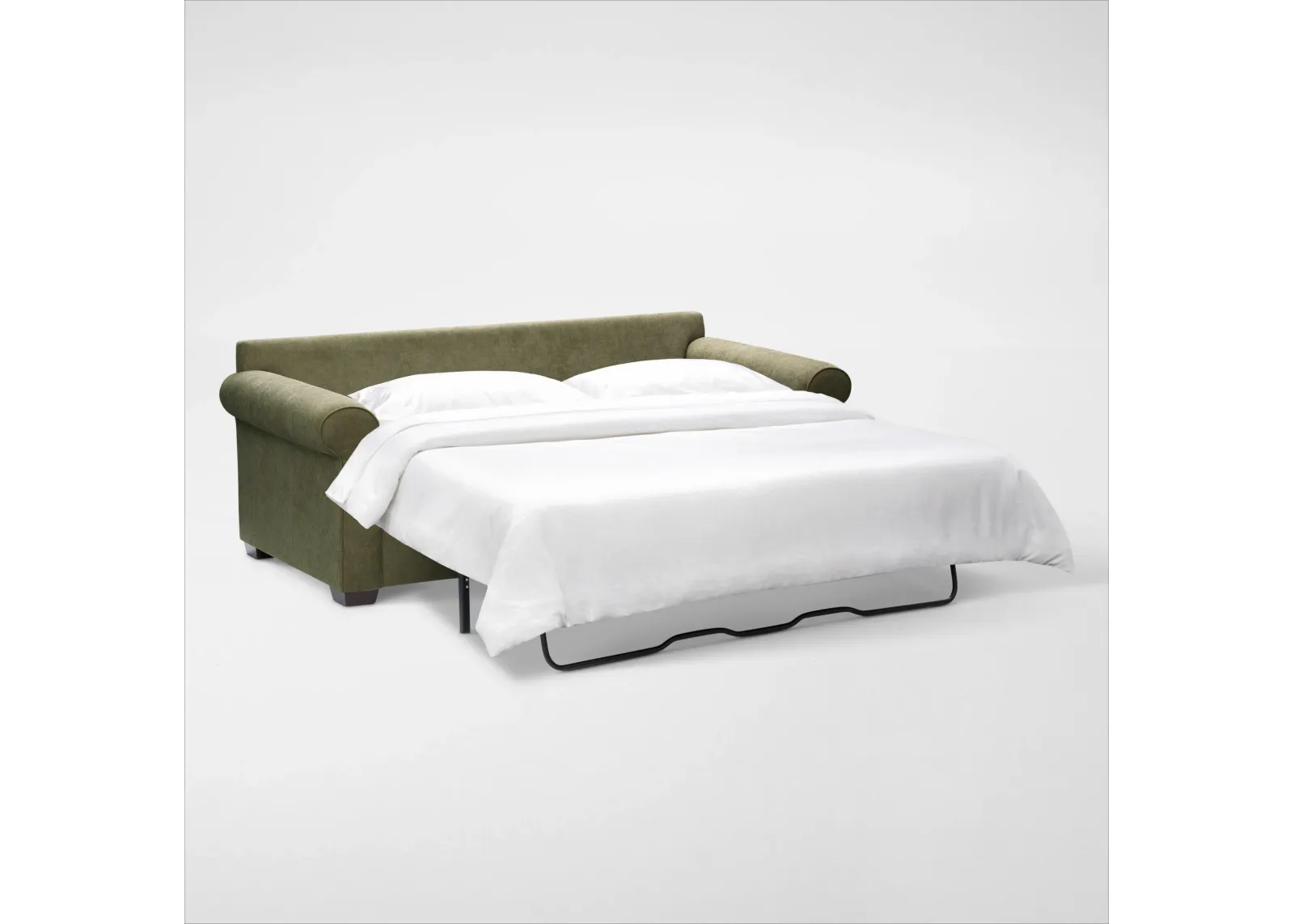 Milly Sleeper Sofa with 5" Mattress - Olive