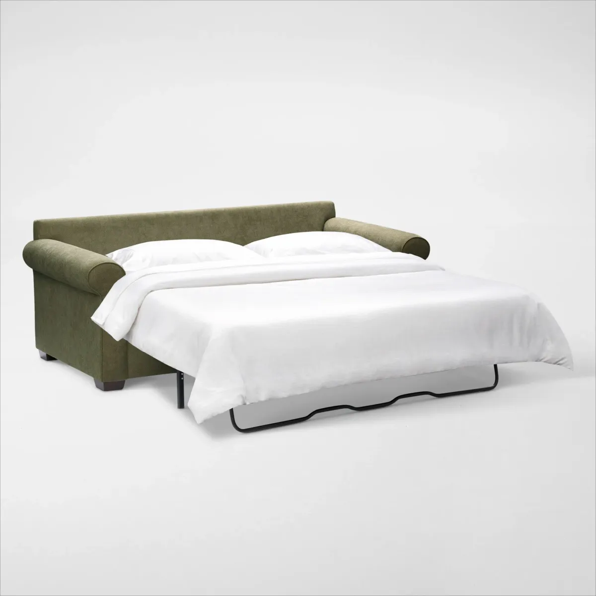 Milly Sleeper Sofa with 5" Mattress - Olive