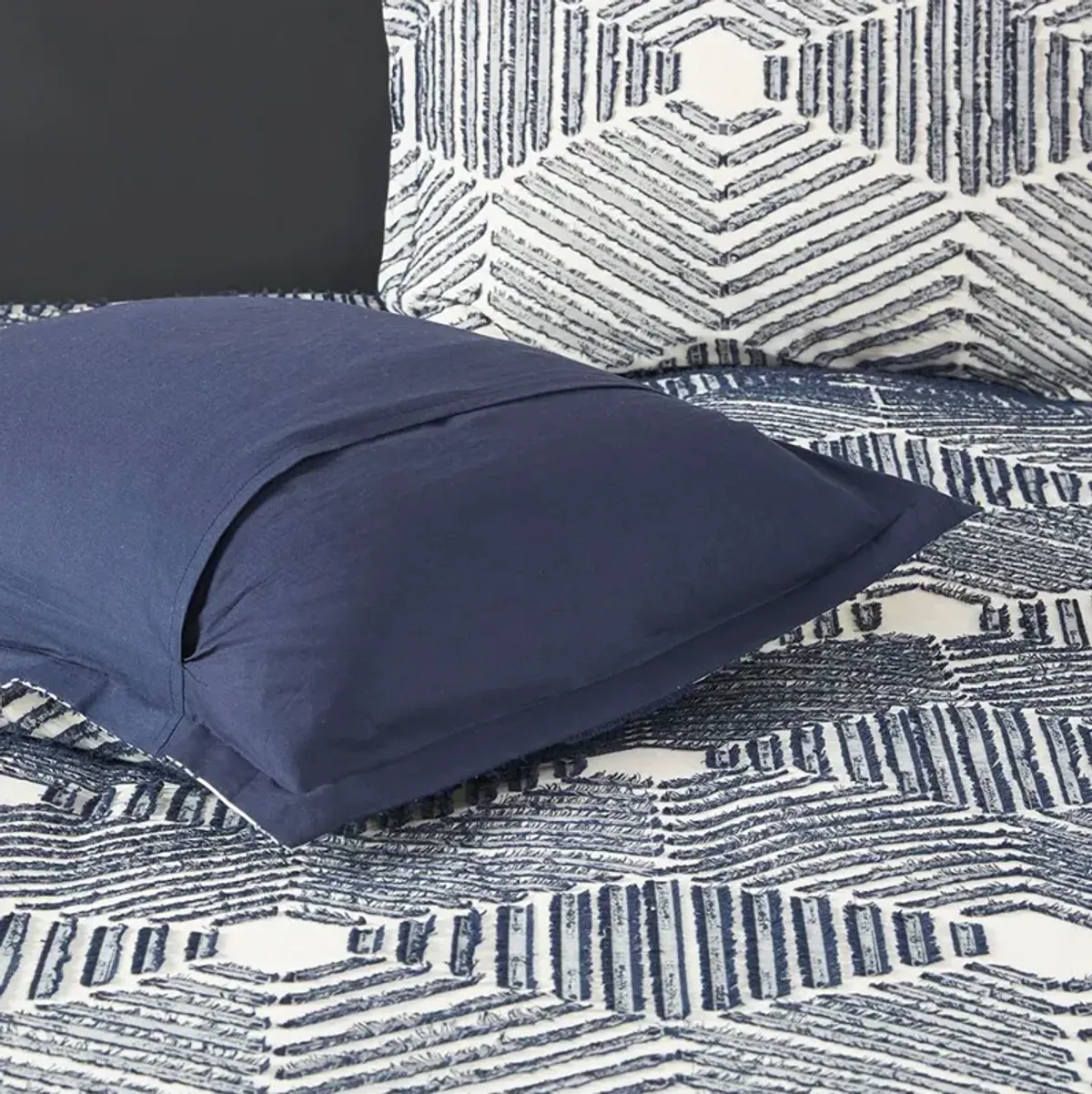 Draven Full/Queen Comforter Set - Navy