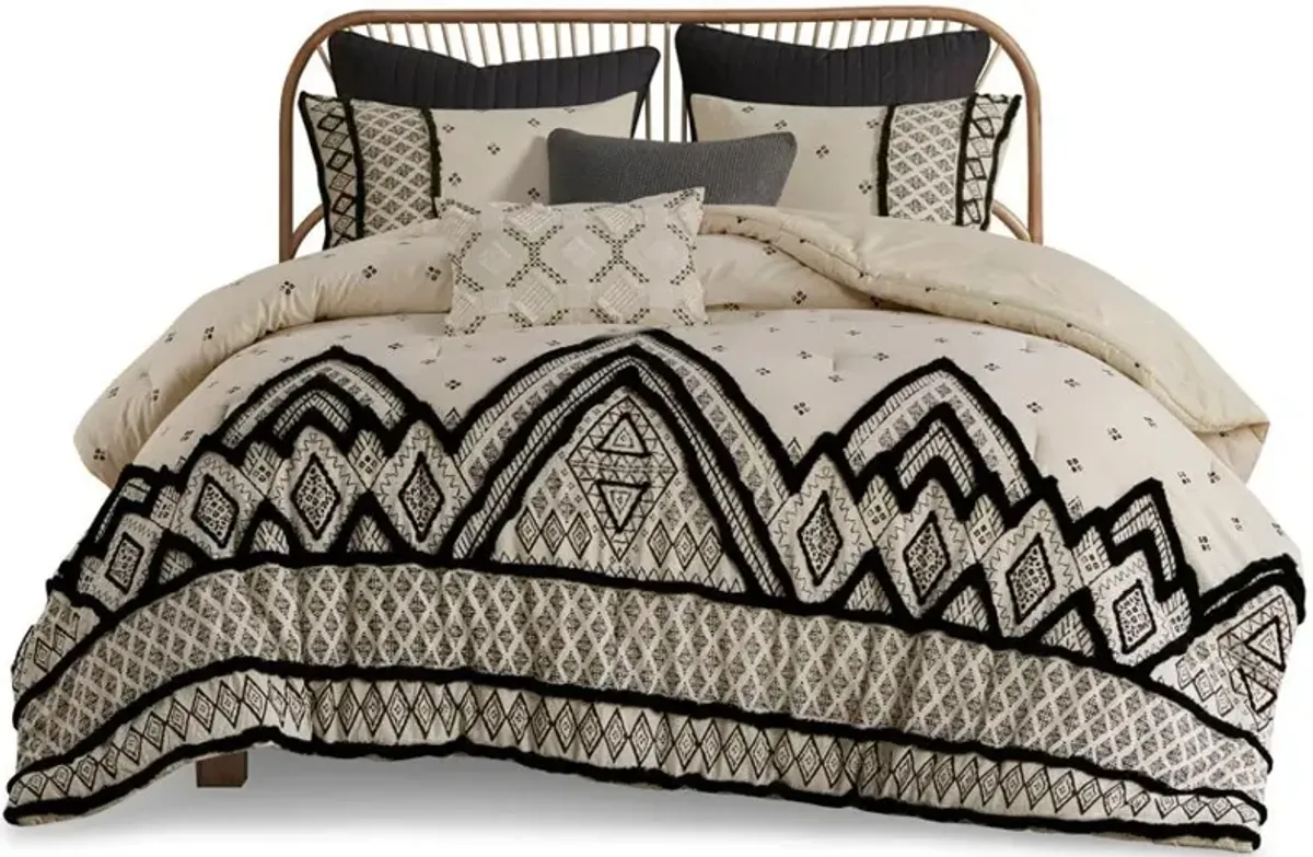 Aubrielle King/California King Comforter Set - Natural