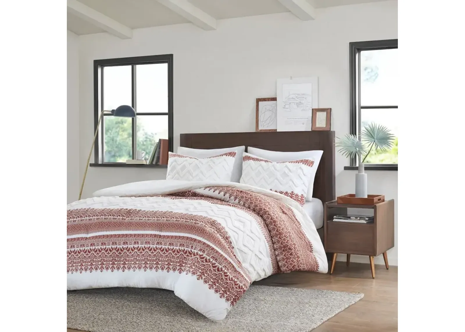 Rosalee Full/Queen Comforter Set - Auburn