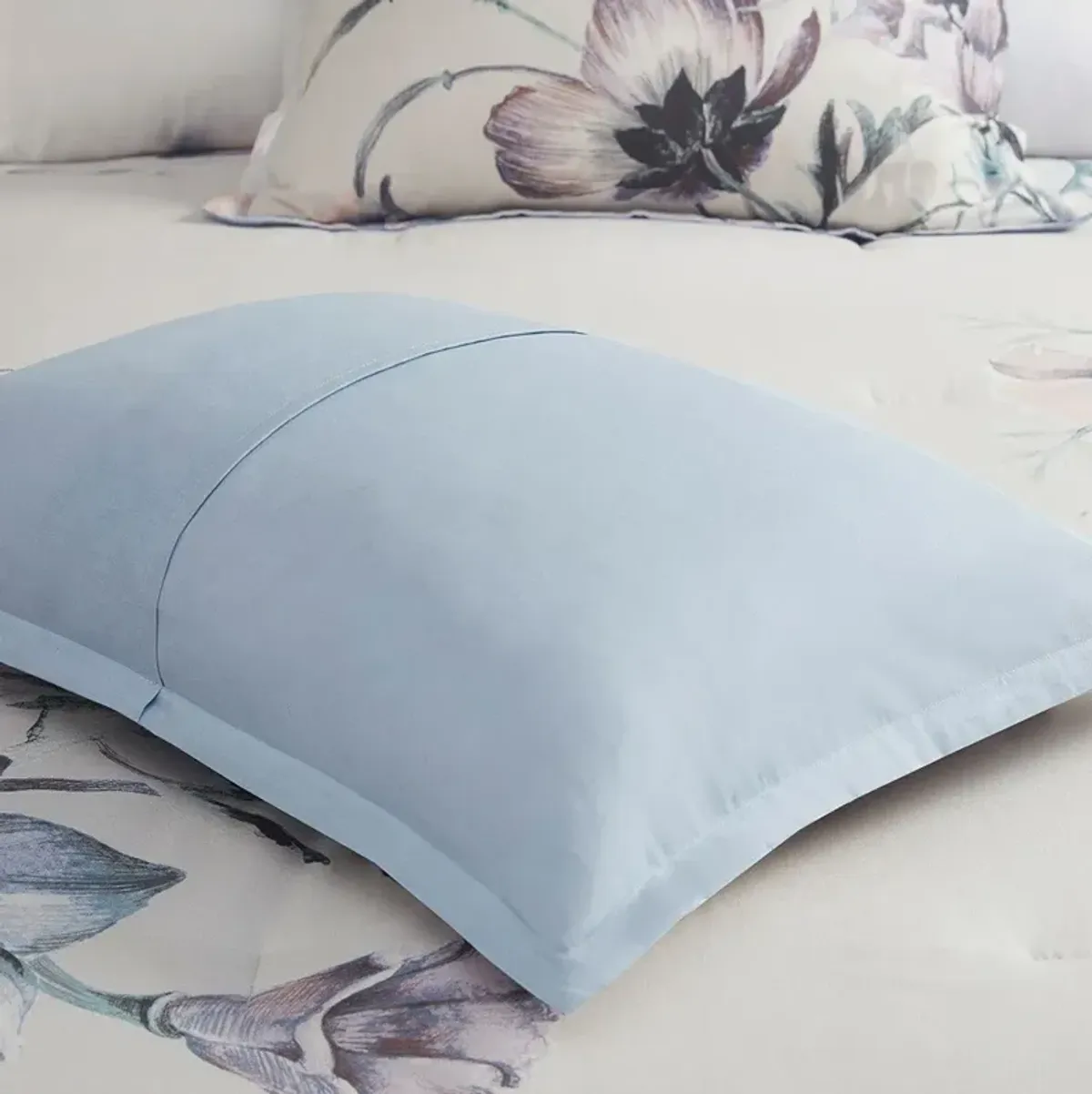 Davina Full/Queen Duvet Cover Set - Blue