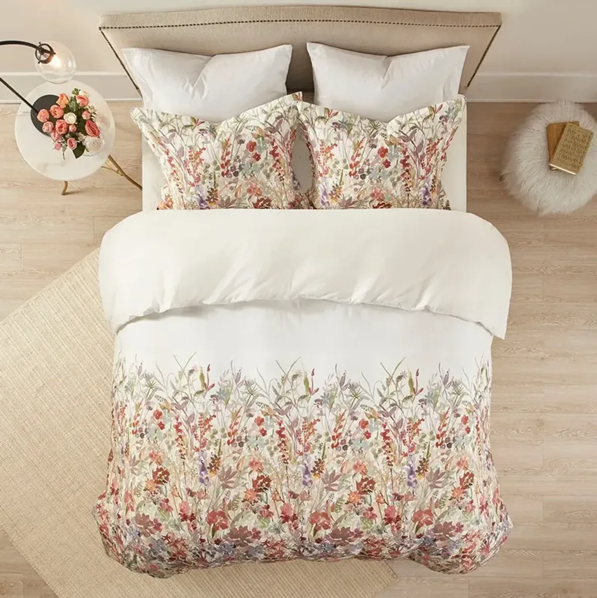 Kyra Full/Queen Duvet Cover Set - Multi