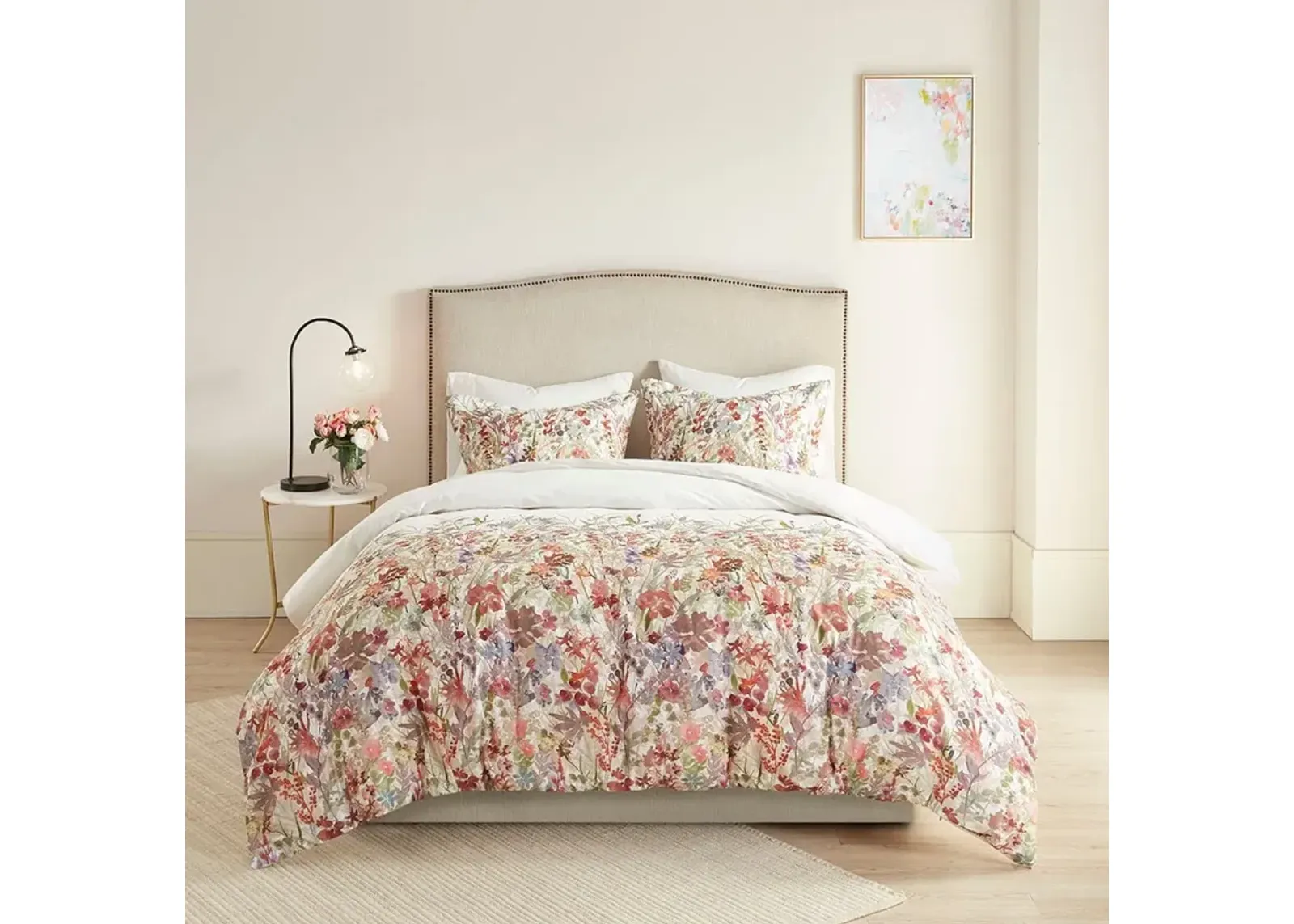 Kyra Full/Queen Duvet Cover Set - Multi