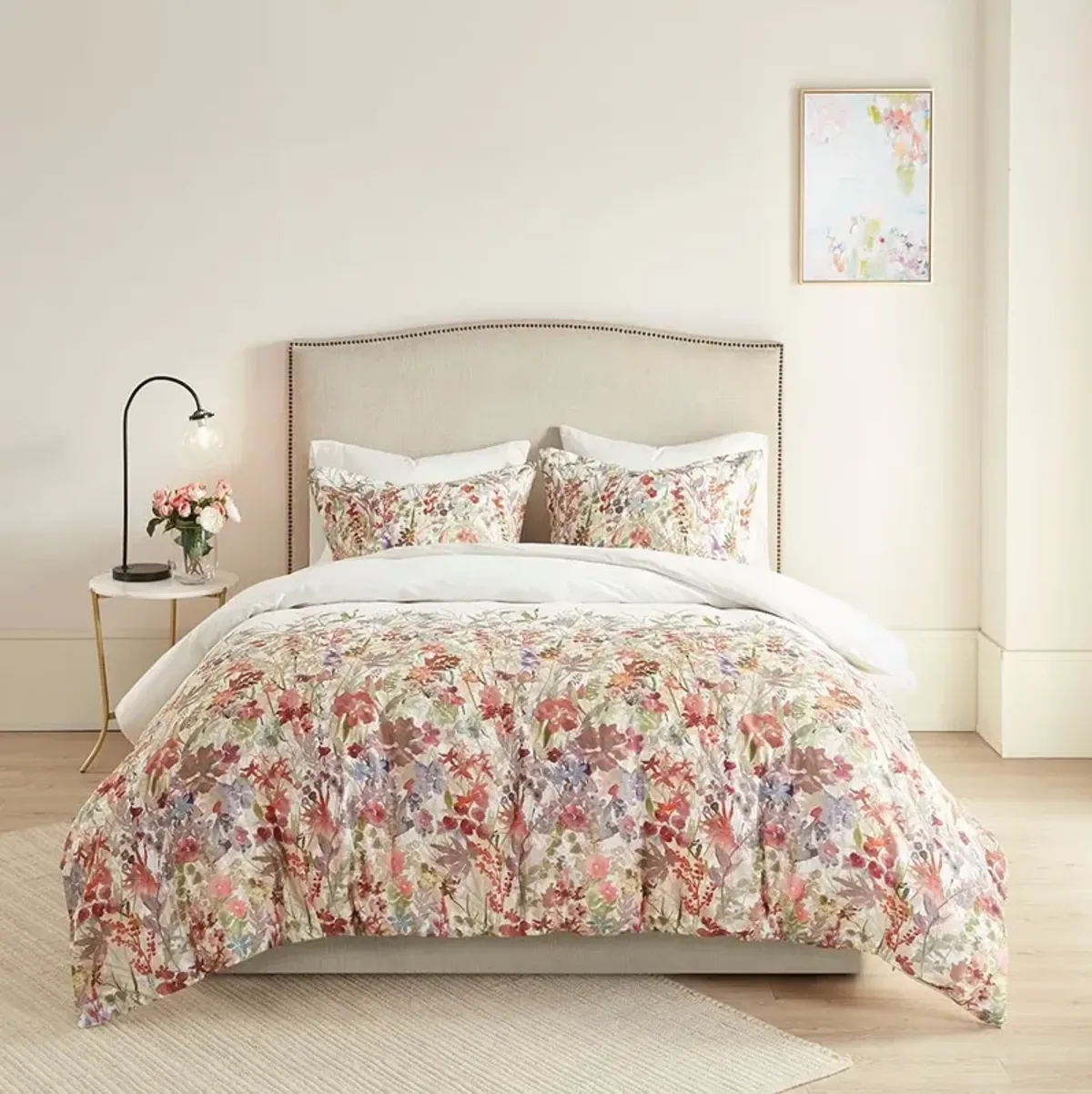 Kyra Full/Queen Duvet Cover Set - Multi