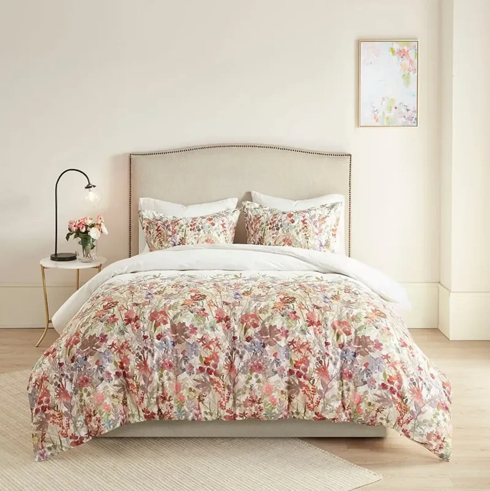 Kyra Full/Queen Duvet Cover Set - Multi