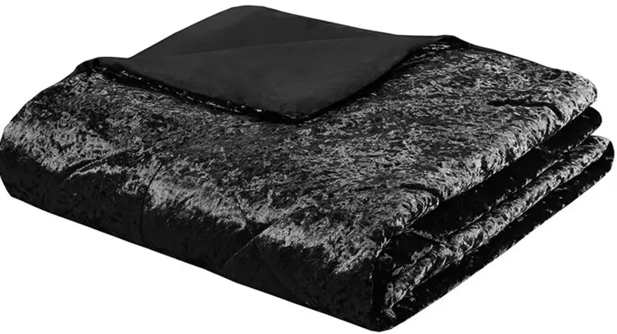 Briella Full/Queen Duvet Cover Set - Black