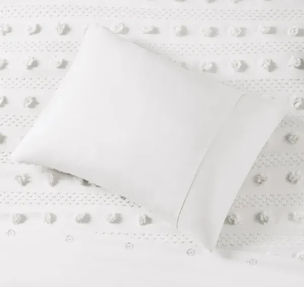 Kamila Twin/Twin XL Duvet Cover Set - Ivory