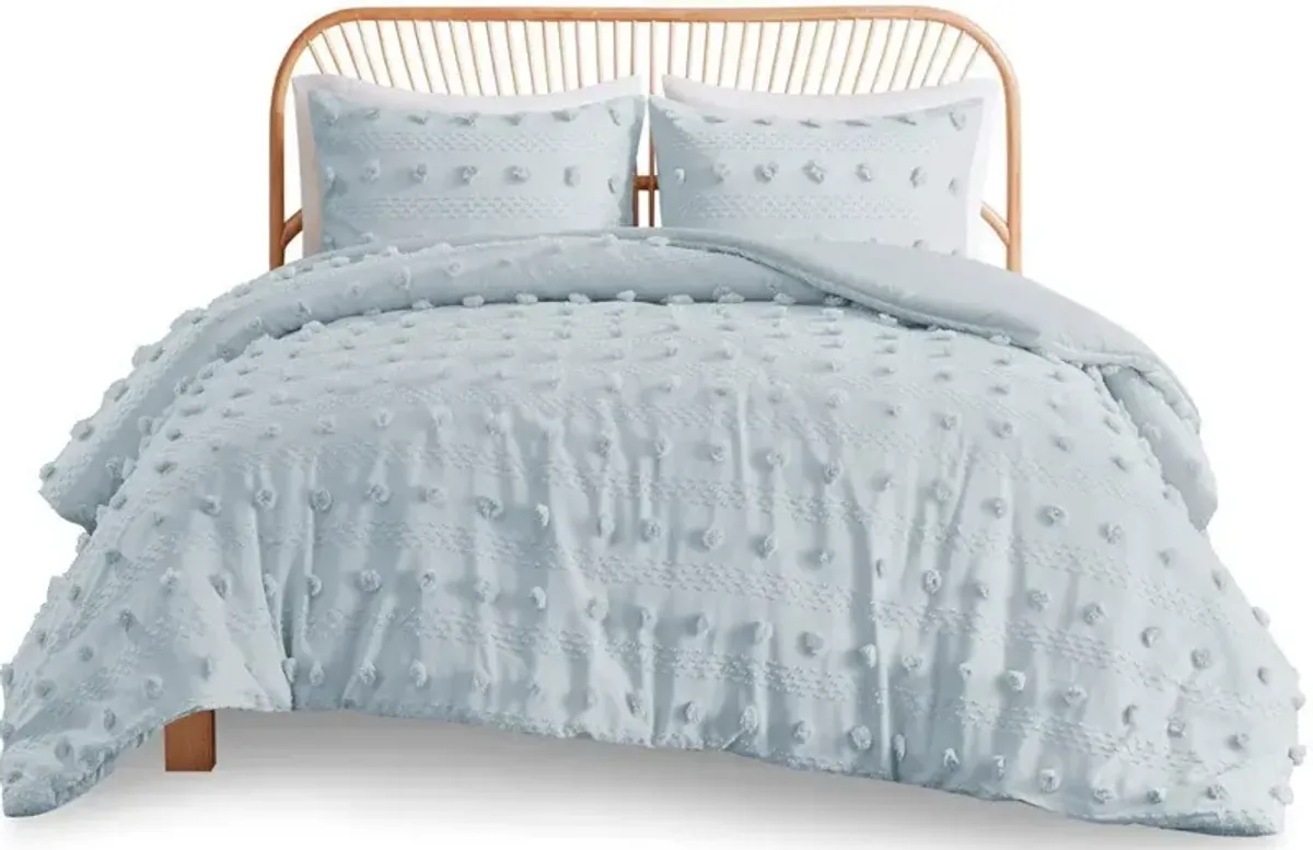 Kamila Twin/Twin XL Duvet Cover Set - Blue