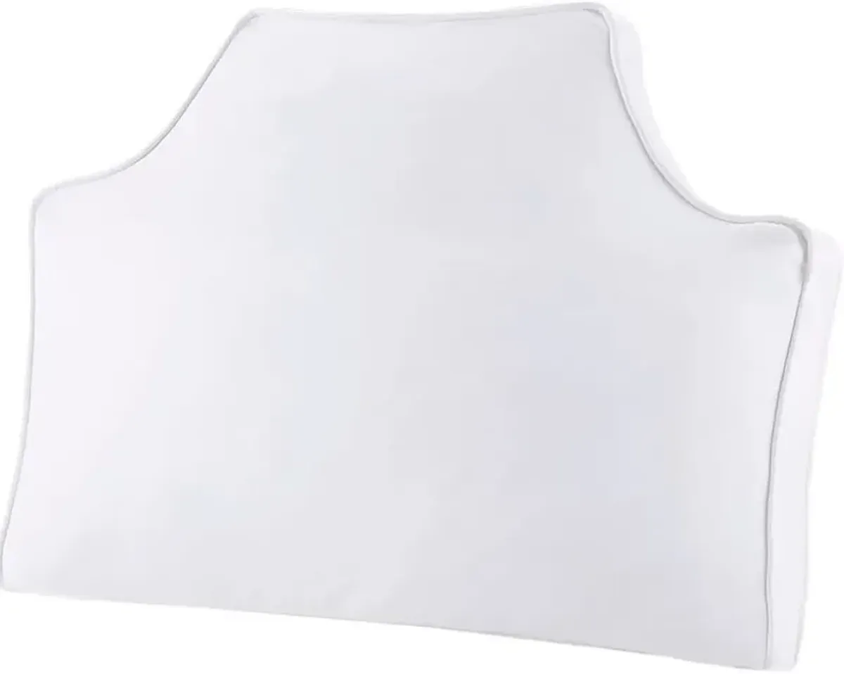 Oversized Headboard Pillow - White