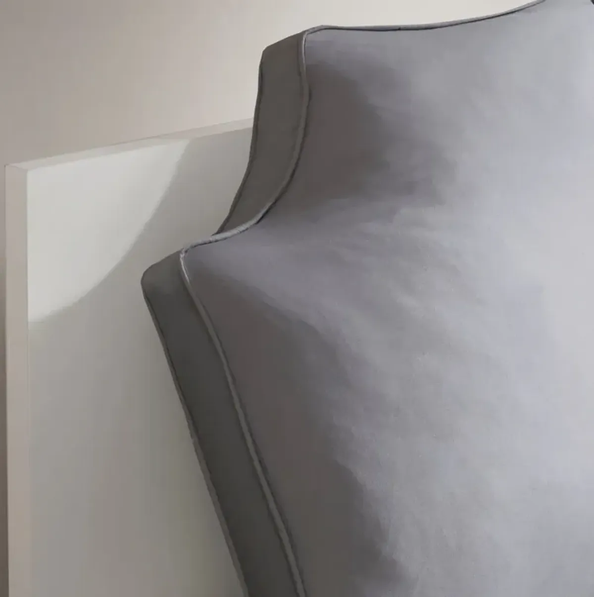 Oversized Headboard Pillow - Gray