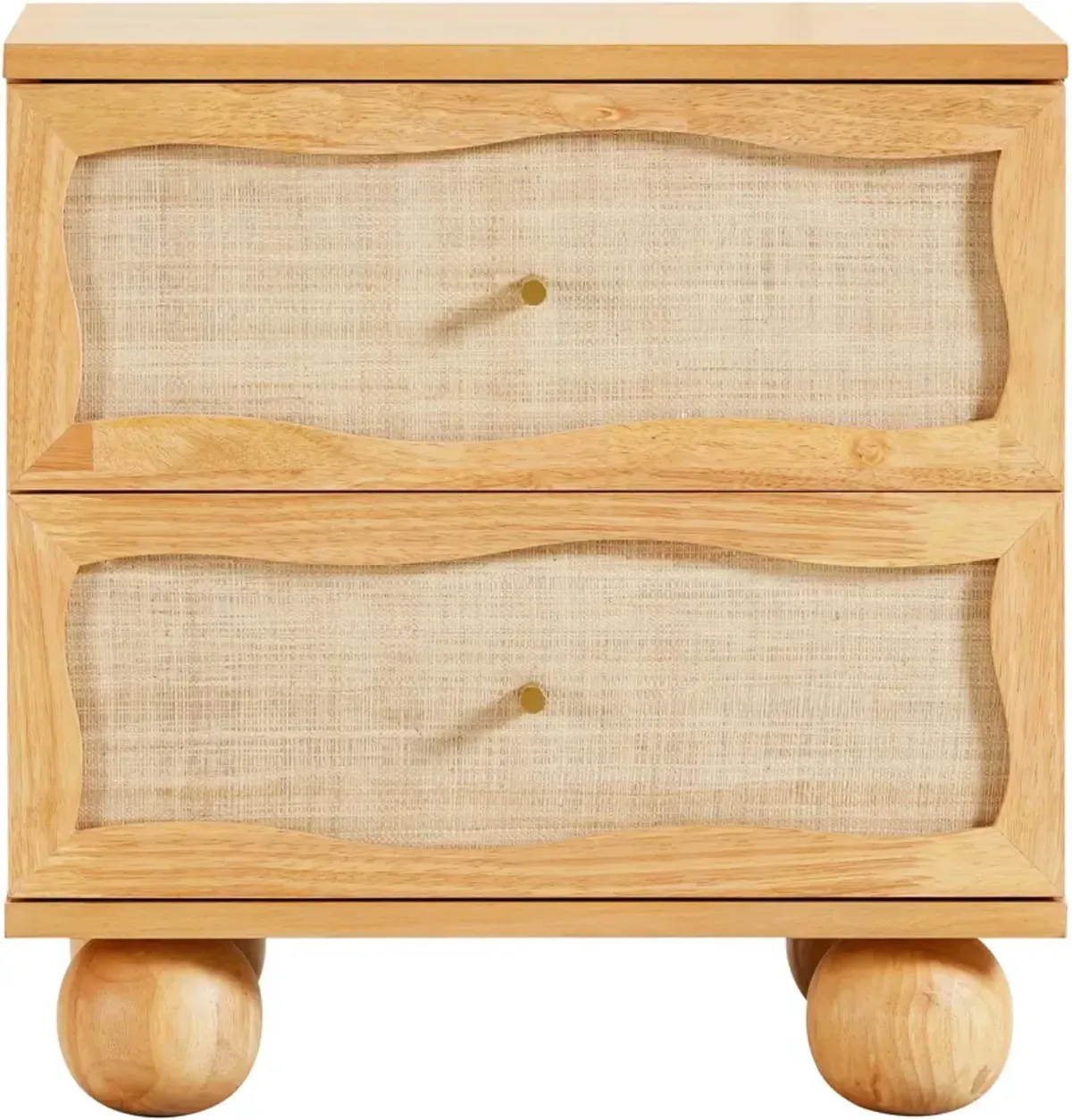 Malta 2-Drawer Nightstand