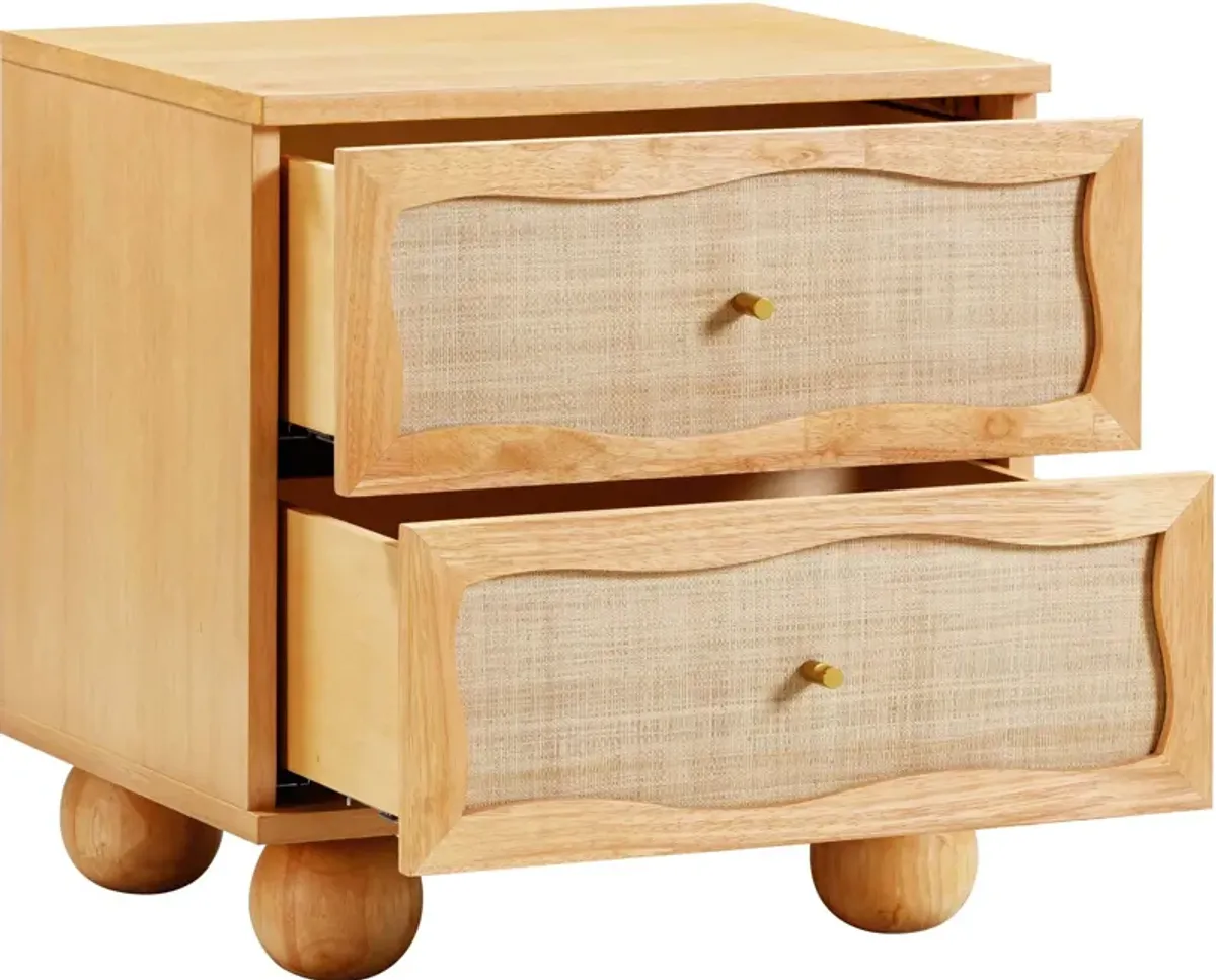 Malta 2-Drawer Nightstand