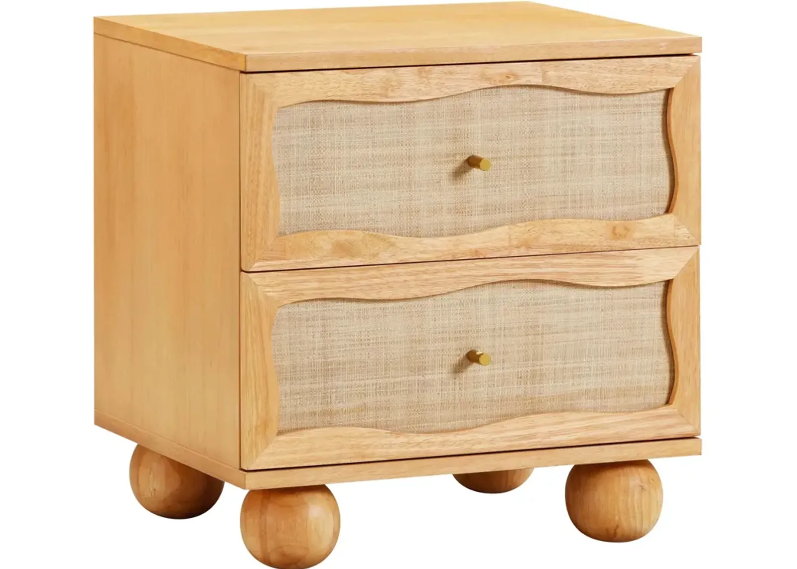 Malta 2-Drawer Nightstand