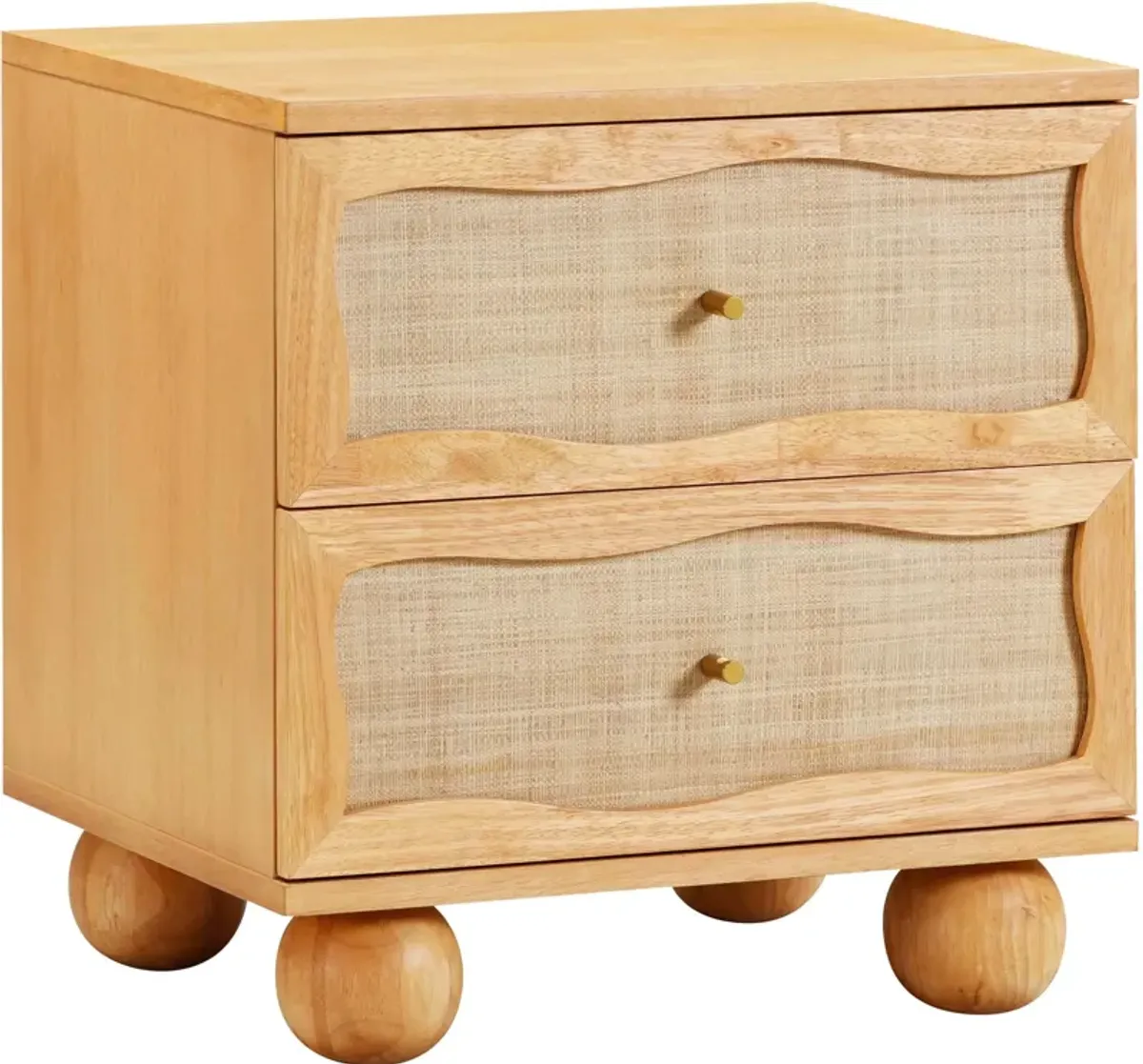 Malta 2-Drawer Nightstand