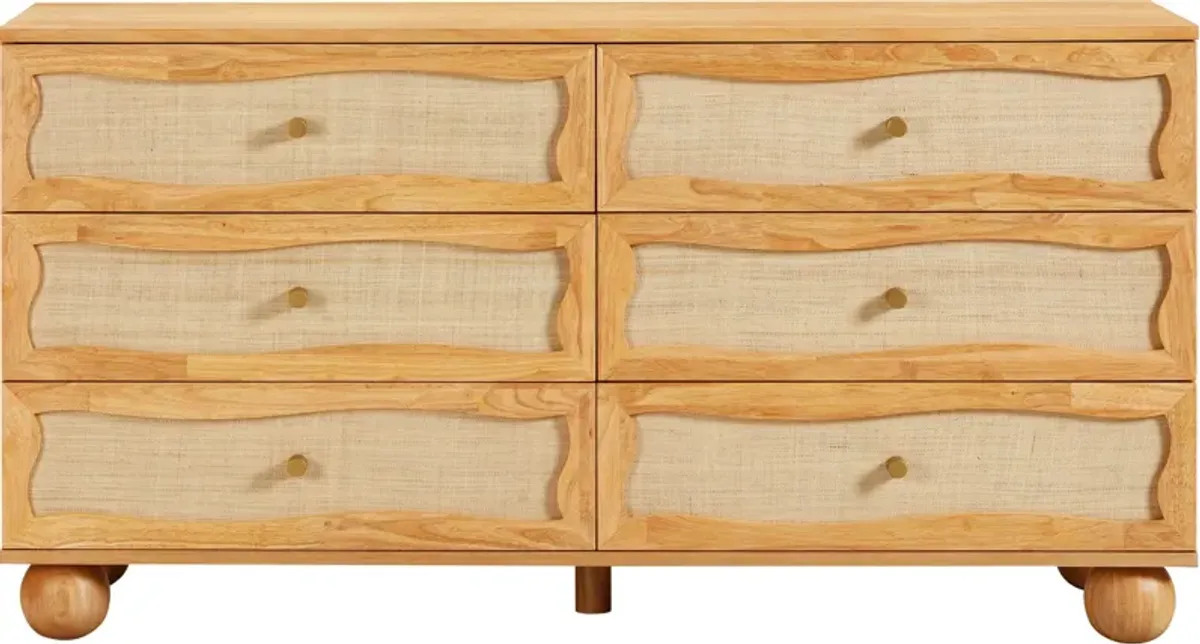 Malta 6-Drawer Dresser