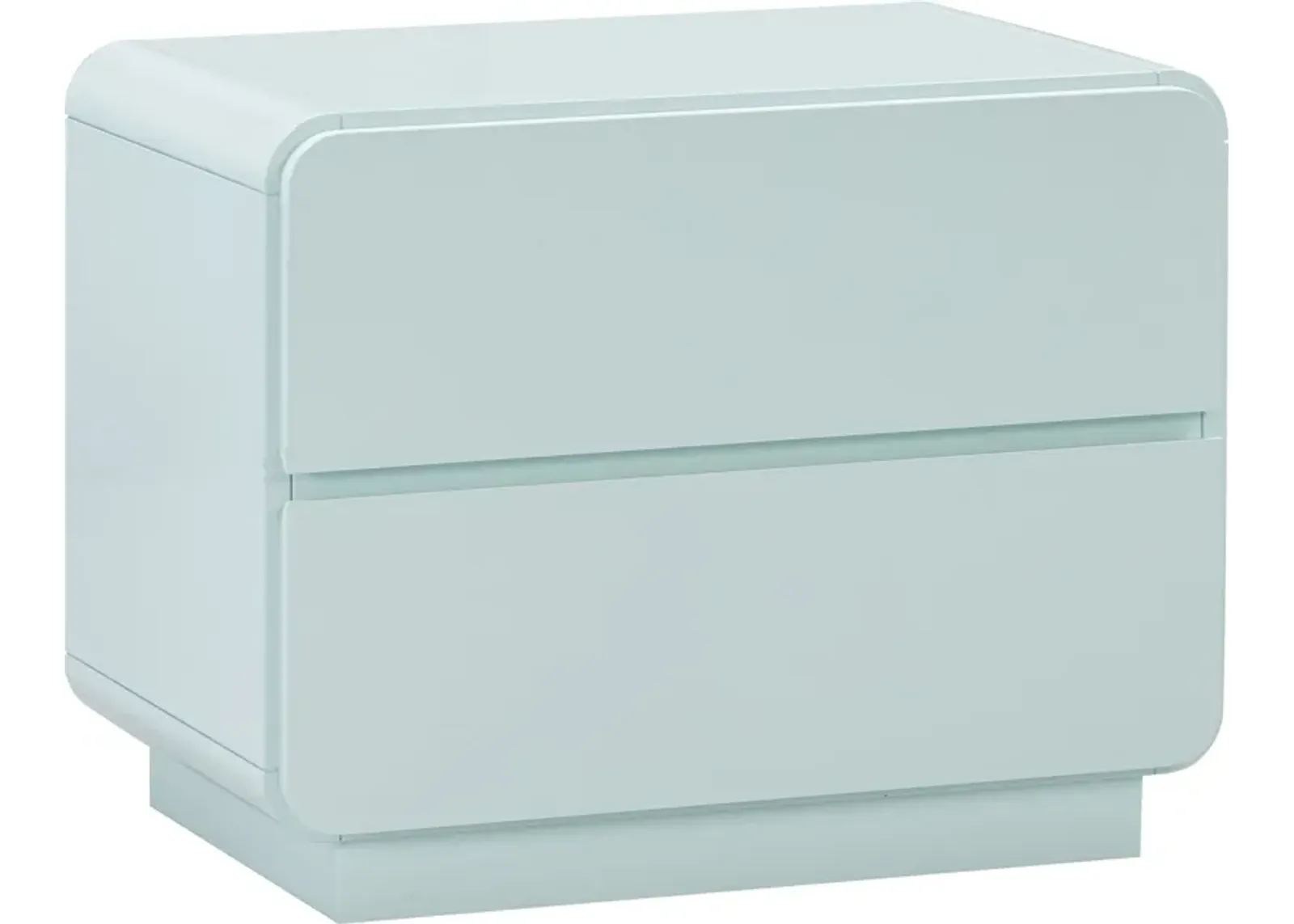 Veria 2-Drawer Nightstand - Blue