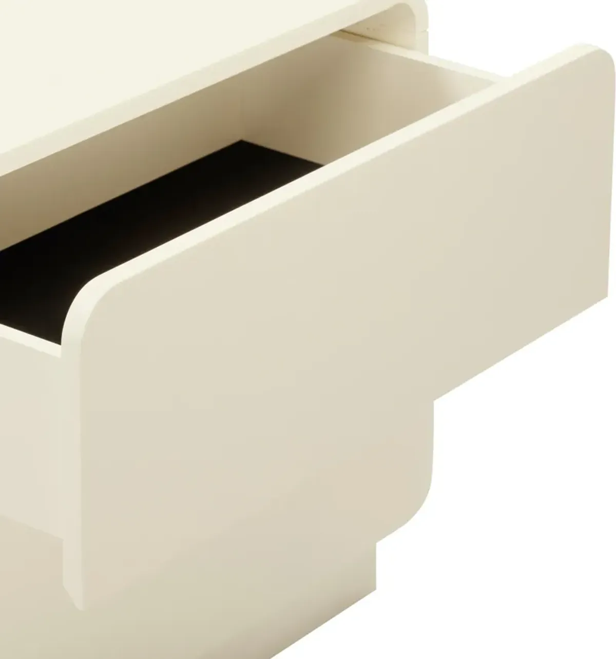 Veria 2-Drawer Nightstand - Cream