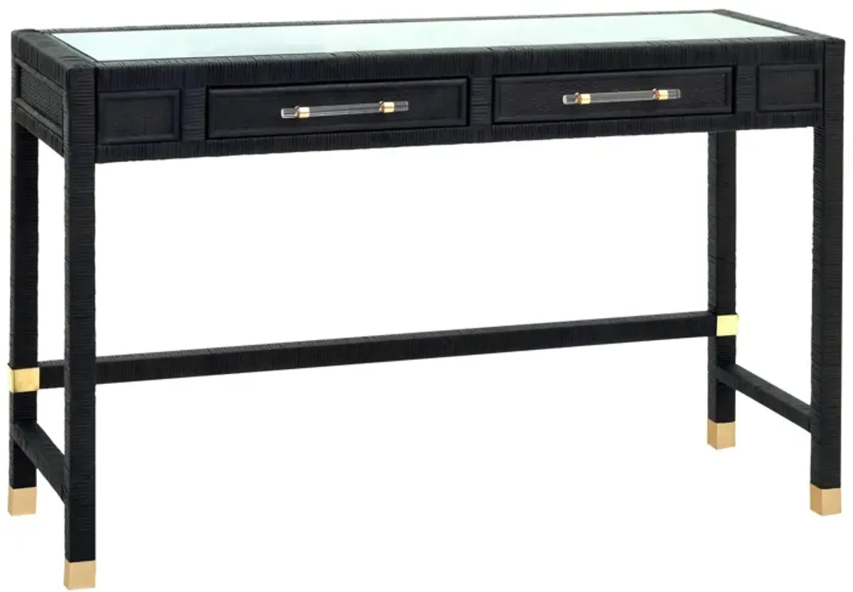 Jiselle Desk - Charcoal