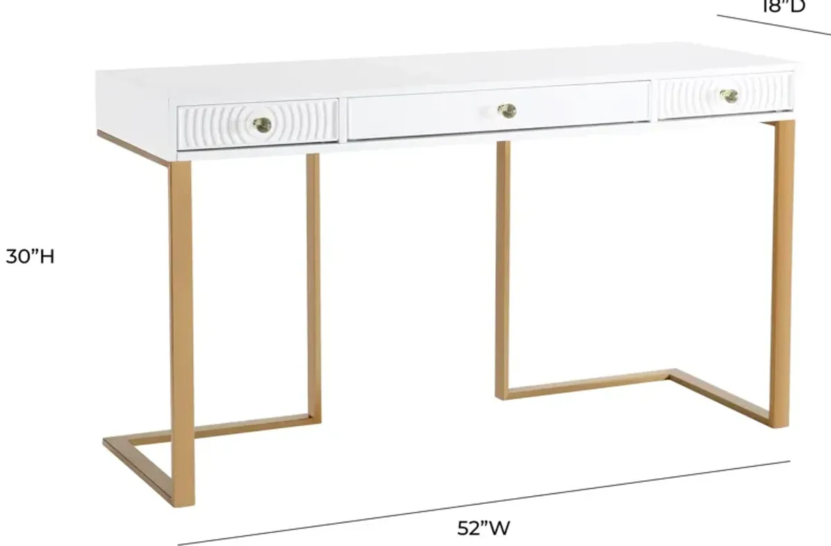 Callan Desk - White