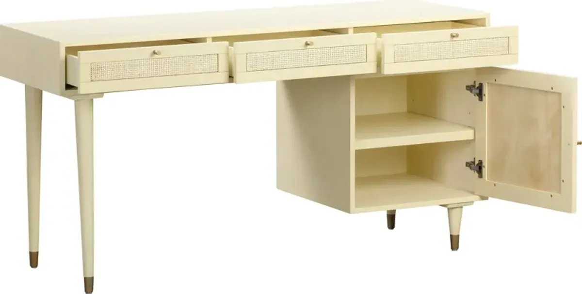 Almos Desk - Cream