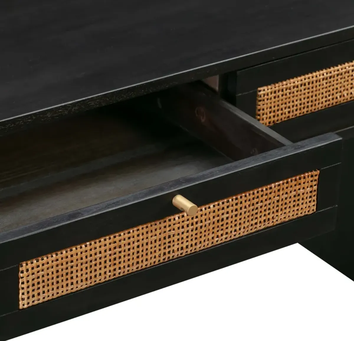 Almos Desk - Black/Natural