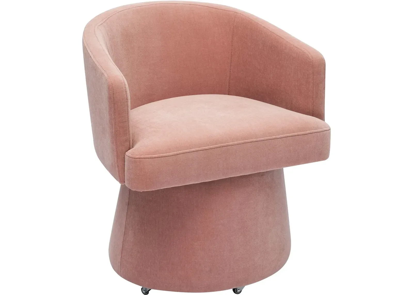 Mobley Upholstered Desk Chair - Pink