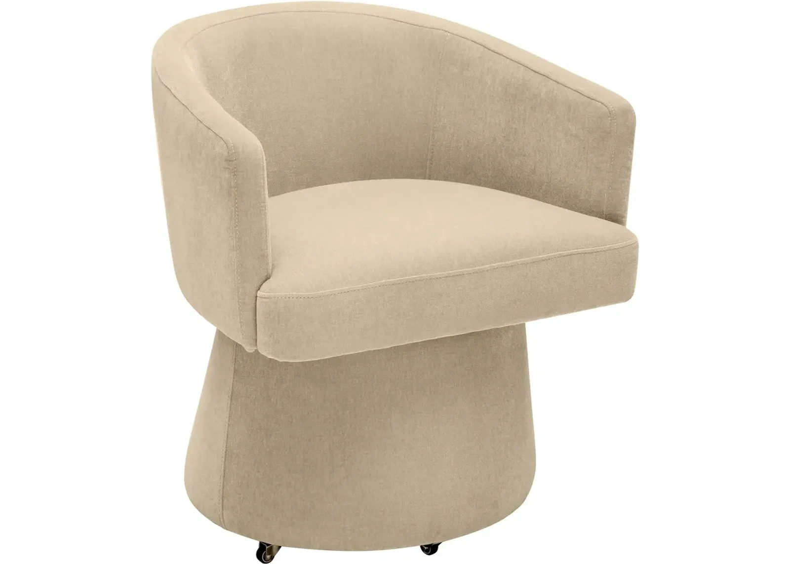 Mobley Upholstered Desk Chair - Taupe